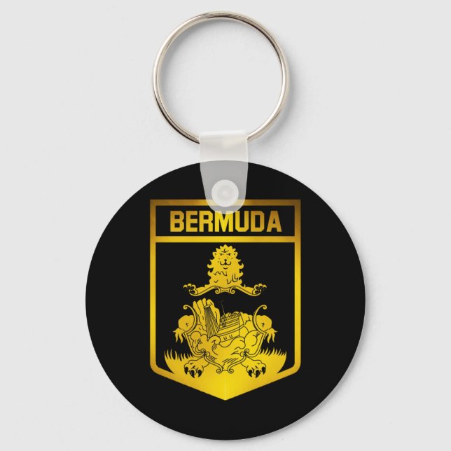 Bermuda Emblem Key Ring (Front)