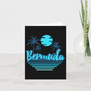 Bermuda Family Vacation Trip Travel Men Women Card