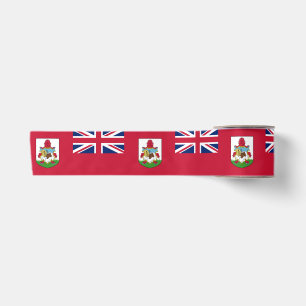 Bermuda Flag (Bermudian) (Caribbean Islands) Satin Ribbon