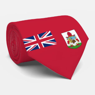 Bermuda Flag (Bermudian) (Caribbean Islands) Tie