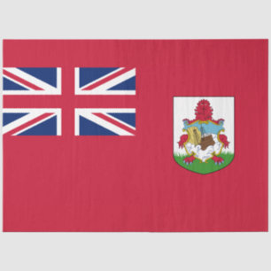 Bermuda Flag (Bermudian) (Caribbean Islands) Tissue Paper