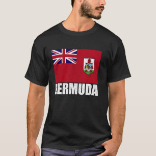Bermuda Flag Grunge Vintage Souvenir Bermuda T-Shirt