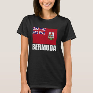 Bermuda Flag Grunge Vintage Souvenir Bermuda T-Shirt