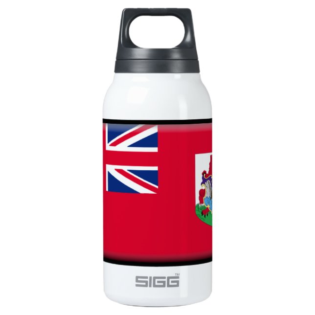 Bermuda Flag Insulated Water Bottle (Front)
