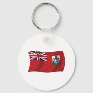 Bermuda Flag Keychain