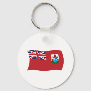 Bermuda Flag Keychain