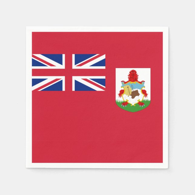 Bermuda flag Paper Napkin (Front)