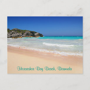 Bermuda Horseshoe Bay Pink Sand Beach Photo Postcard