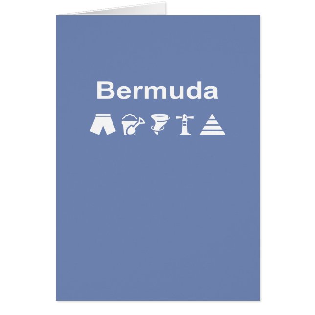 Bermuda Icons Monotone Dark (Front)