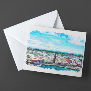 Bermuda Islands Vintage Travel Postcard