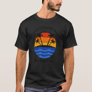 Bermuda Lover's Retro Horseshoe Bay, Bermuda Appar T-Shirt
