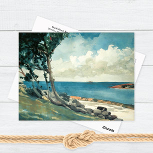 Bermuda North Road Landscape Winslow Homer Postcard