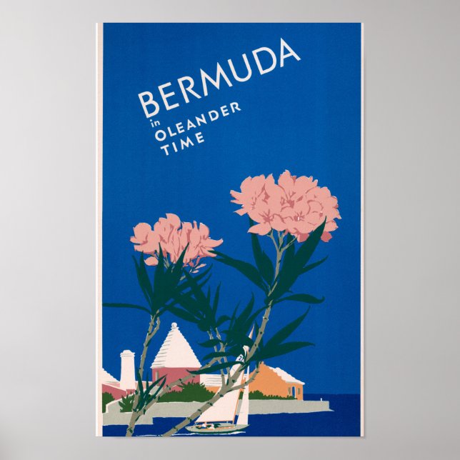 Bermuda ,Oleander Time Famous painting Poster (Front)