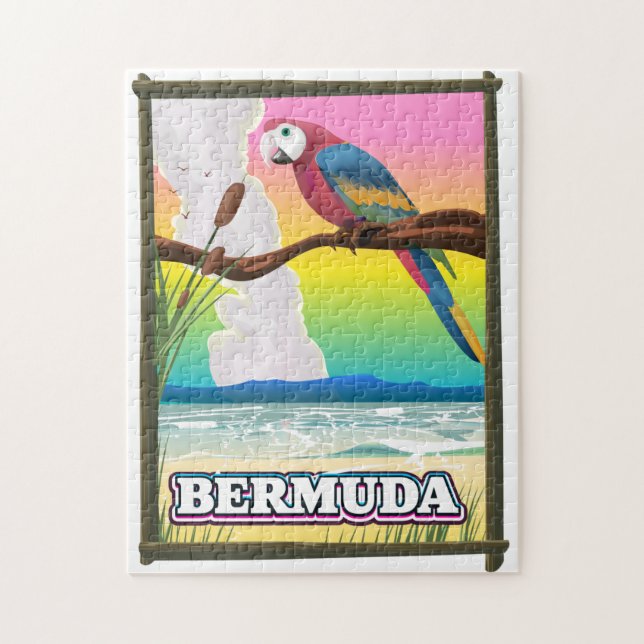 Bermuda Paraside. Jigsaw Puzzle (Vertical)
