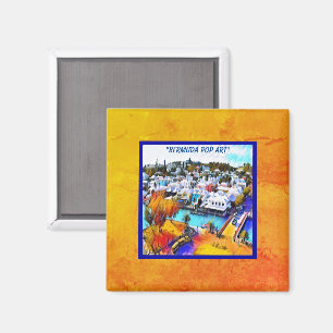 Bermuda Pop Art Magnet
