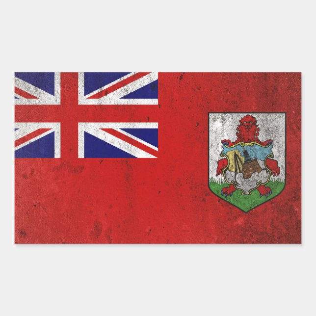 Bermuda Rectangular Sticker (Front)