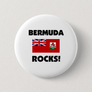 Bermuda Rocks 6 Cm Round Badge