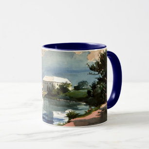 Bermuda, Salt Kettle artwork Mug