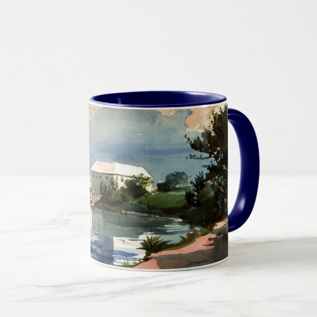 Bermuda, Salt Kettle artwork Mug (Front Right)
