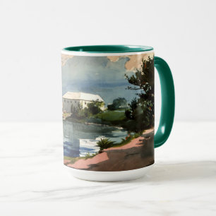 Bermuda, Salt Kettle artwork Mug