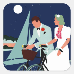 Bermuda Square Sticker