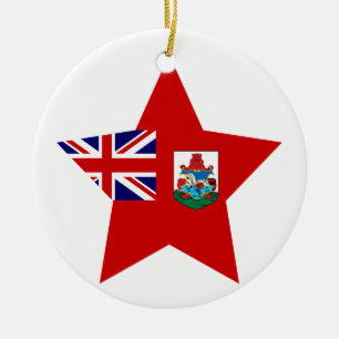 Bermuda Star Ceramic Tree Decoration