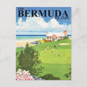 Bermuda Travel Postcard