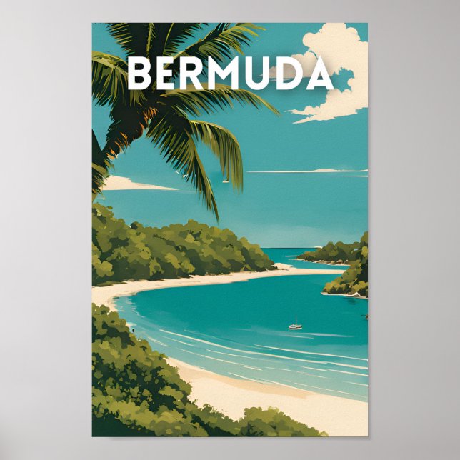 Bermuda Travel Poster (Front)