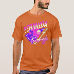Bermuda Triangle 80s retro neon T-Shirt