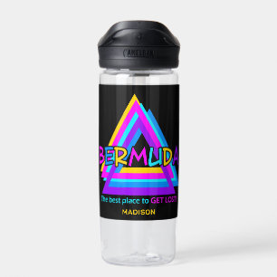 Bermuda Triangle custom name Water Bottle
