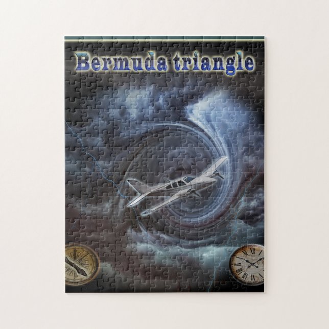 Bermuda Triangle Jigsaw Puzzle (Vertical)