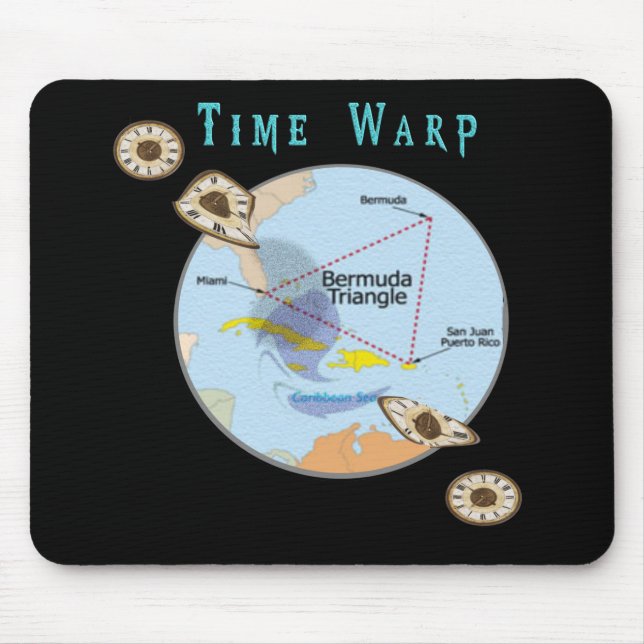 Bermuda Triangle Mouse Mat (Front)