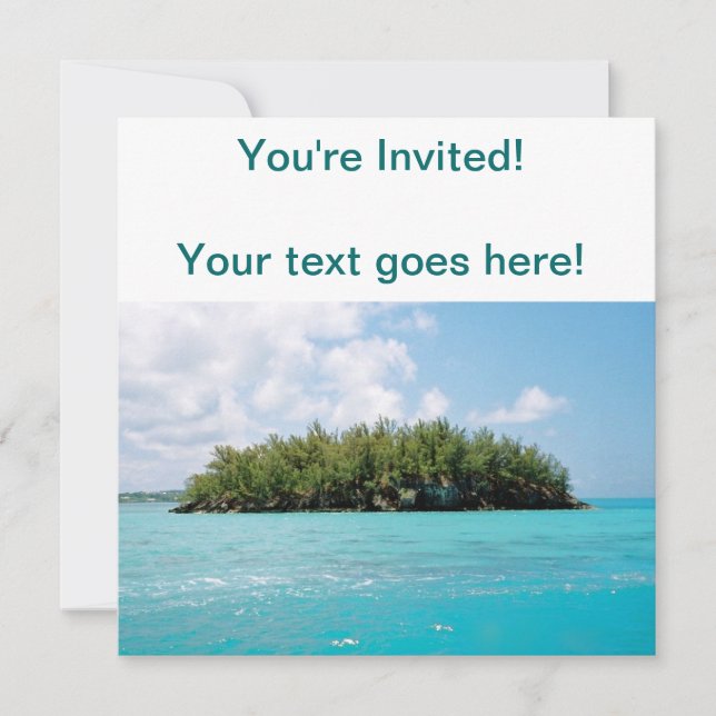 Bermuda Triangle Northern Tip Invitation (Front)