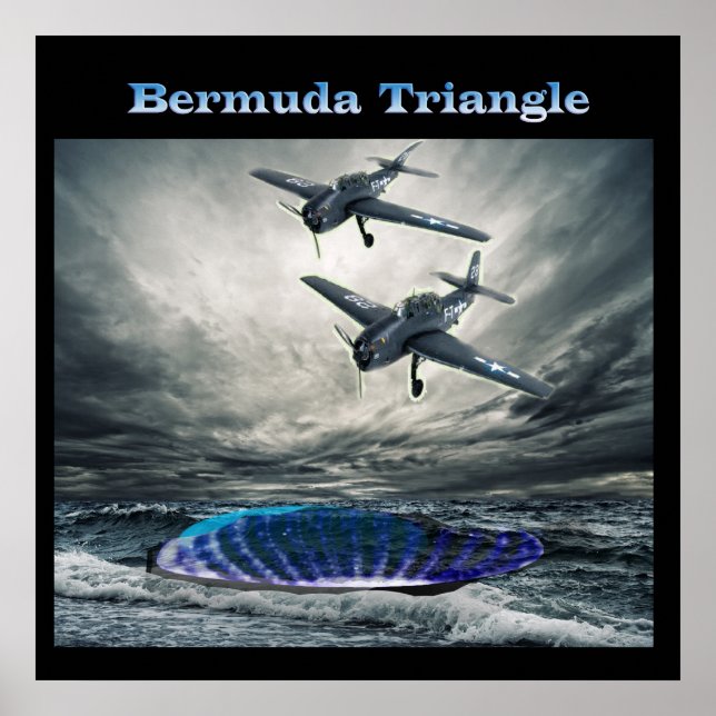 bermuda triangle poster (Front)