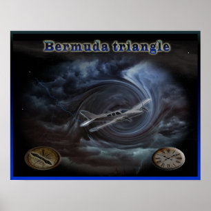 Bermuda triangle poster