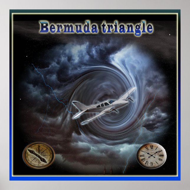 Bermuda triangle poster (Front)