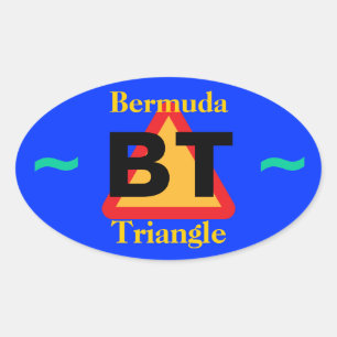 BERMUDA TRIANGLE stickers (4)