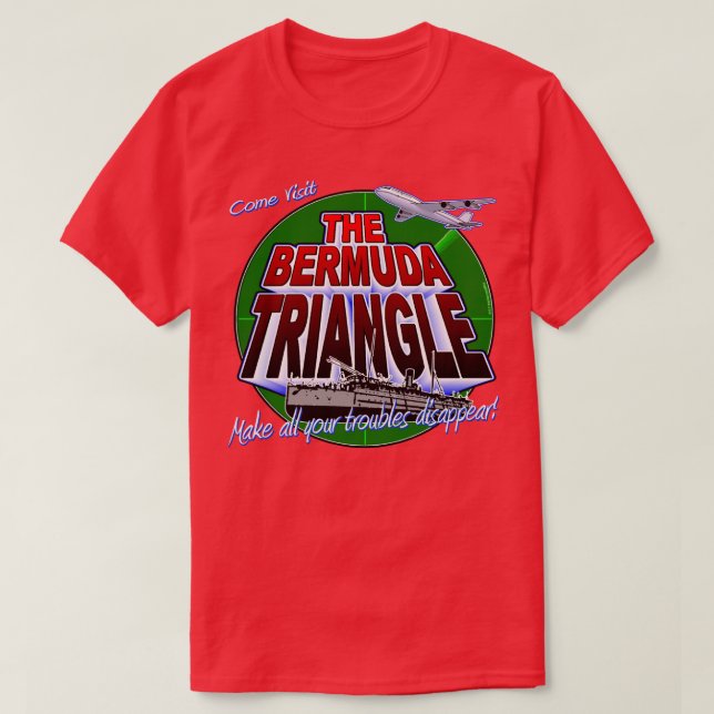 Bermuda Triangle T-Shirt (Design Front)