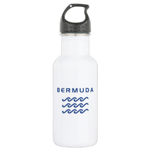 Bermuda Triple Ocean Waves Light-Colour 532 Ml Water Bottle