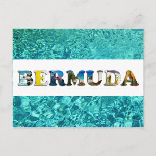 Bermuda Tropical Beach Blue Ocean Travel Photos Postcard