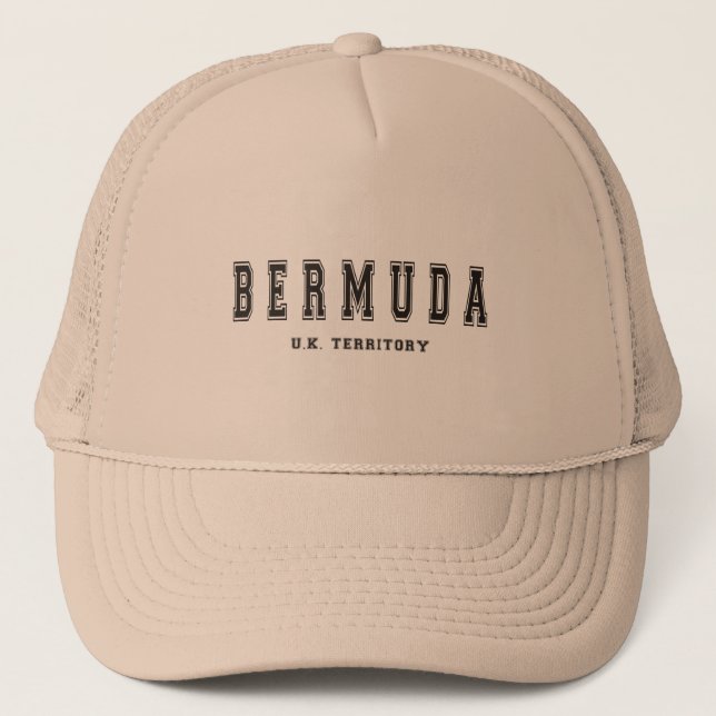 Bermuda UK Territory Trucker Hat (Front)