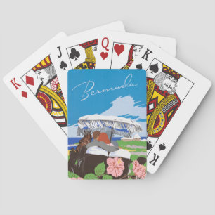Bermuda Unedited Vintage Photos Old Aesthetic Pict Playing Cards