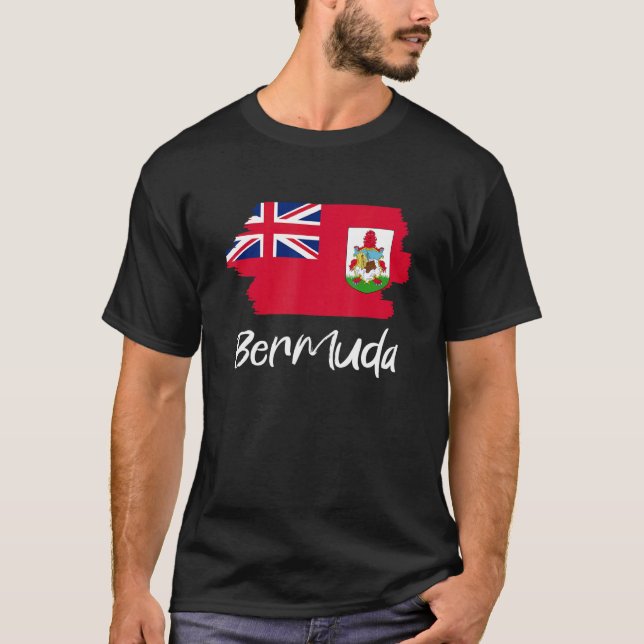 Bermudan Flag Bermuda T-Shirt (Front)