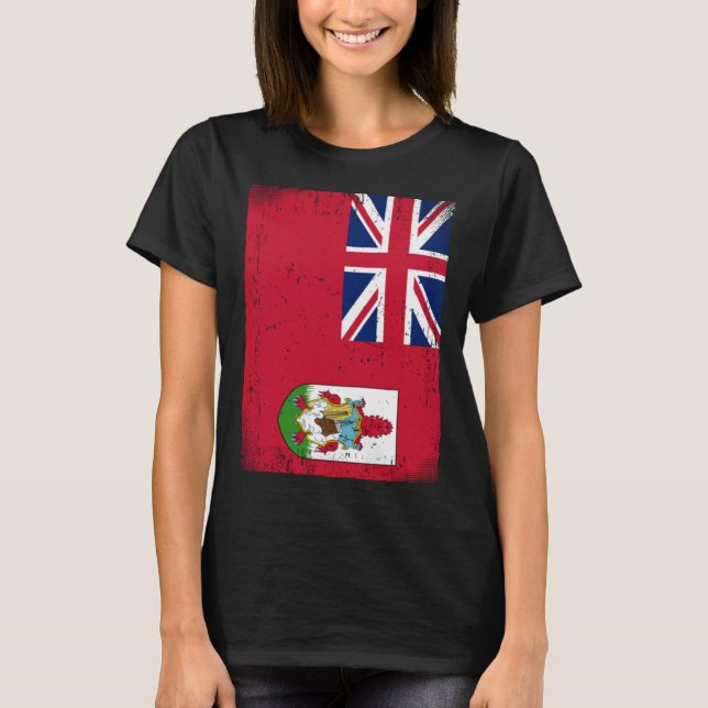 Bermudan Flag Bermuda T-Shirt (Front)