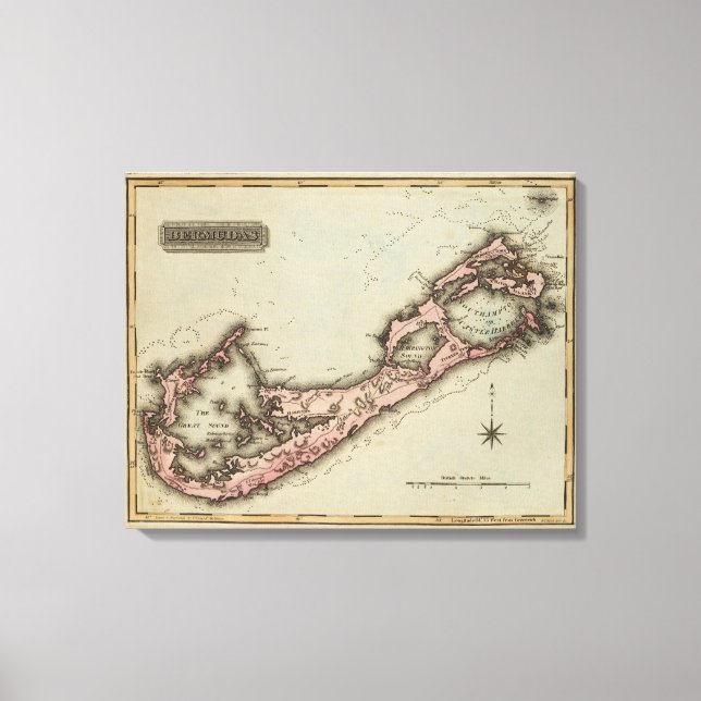 Bermudas Canvas Print (Front)