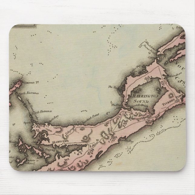 Bermudas Mouse Mat (Front)