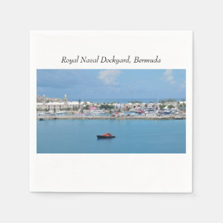 Bermuda's Royal Naval Dockyard Napkin