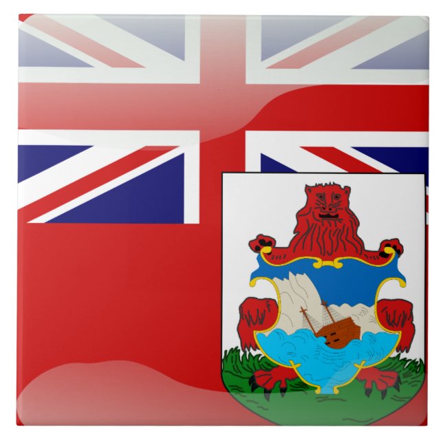 Bermudian flag tile (Front)