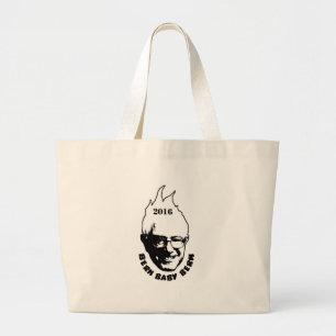 BERN BABY BERN - Bernie Sanders 2016 Large Tote Bag