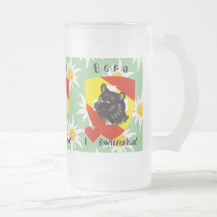 Bern Berna Schweiz Suisse Tasse Frosted Glass Beer Mug